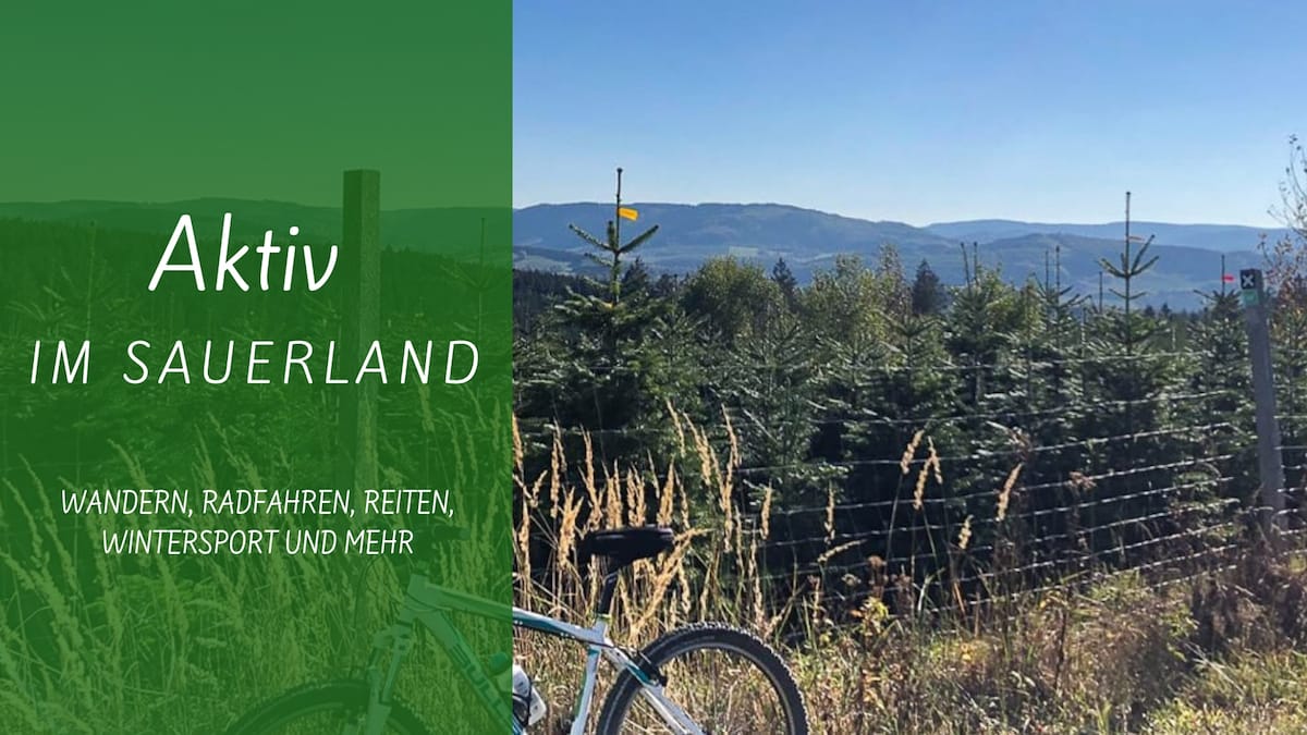 Aktiv im Sauerland - Radfahren, Wandern, Reitern und Wintersport