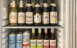 Bierflaschen in einem Kühlschrank aber wie kann man Bier lagern
