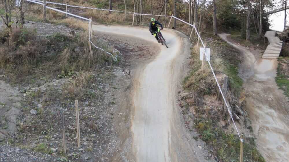 Mountainbiker in Winterberg