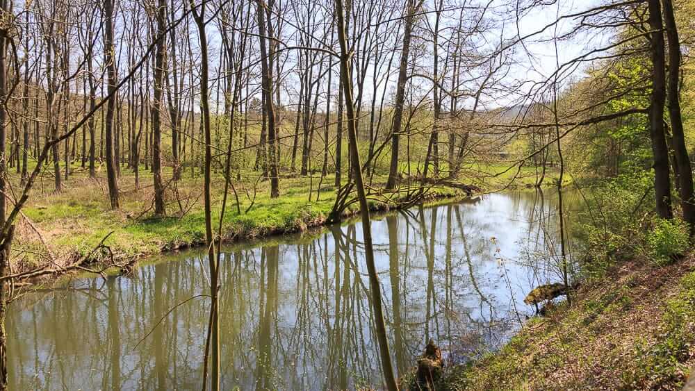 Blick über die Möhne in Völlinghausen