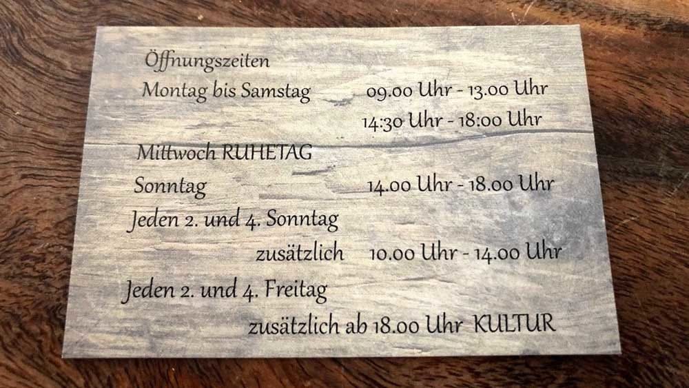 Die Hof Cafe Sundern Öffnungszeiten