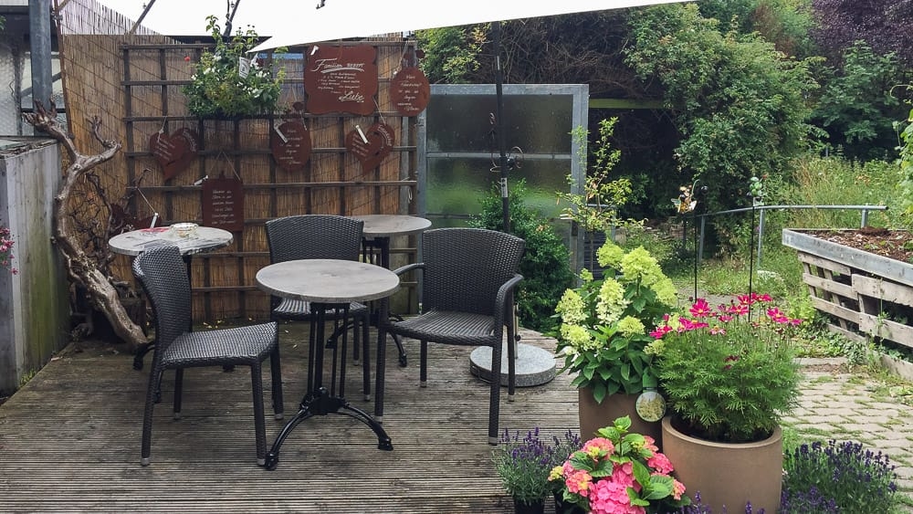 Platz für Frühstück im Cafe Löwenzahn in Arnsberg-Oeventrop