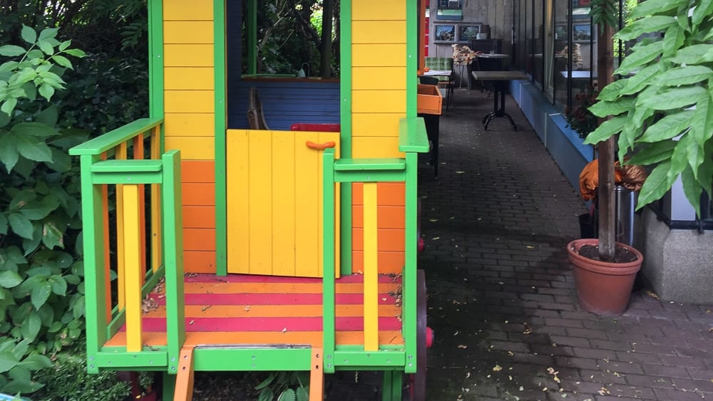 Schäferwagen für Kinder im Cafe Löwenzahn in Oeventrop