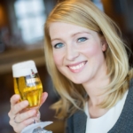 Julia unterwegs als Biersommelier im Sauerland