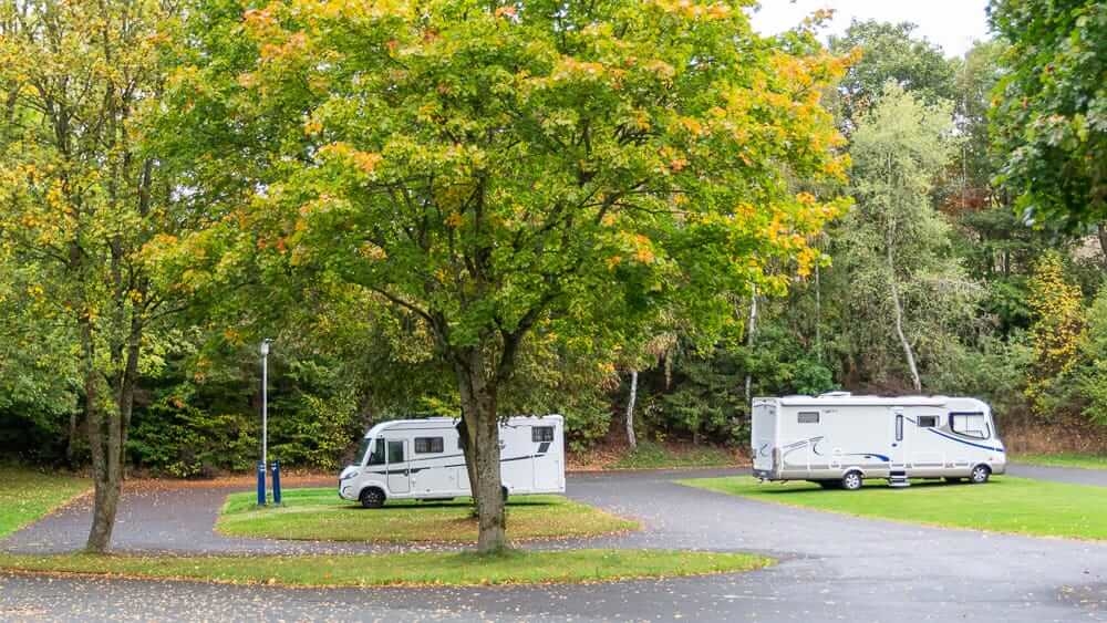 Reisemobilhafen am Hennsee KNAUS Wohnmobilstellplatz