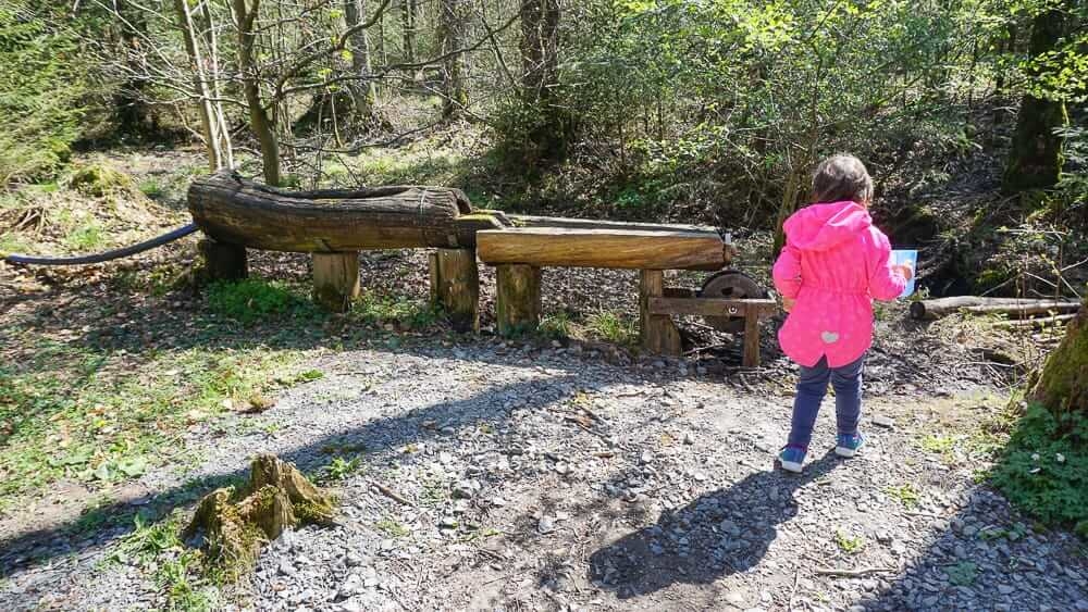 Station Wasserwerk auf Westenfelder Walderlebnisweg im Sauerland