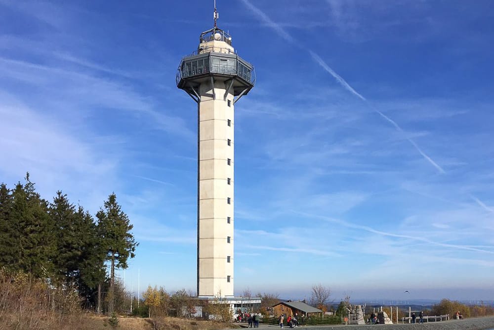 Auf dem Ettelsberg im Sauerland Herbst