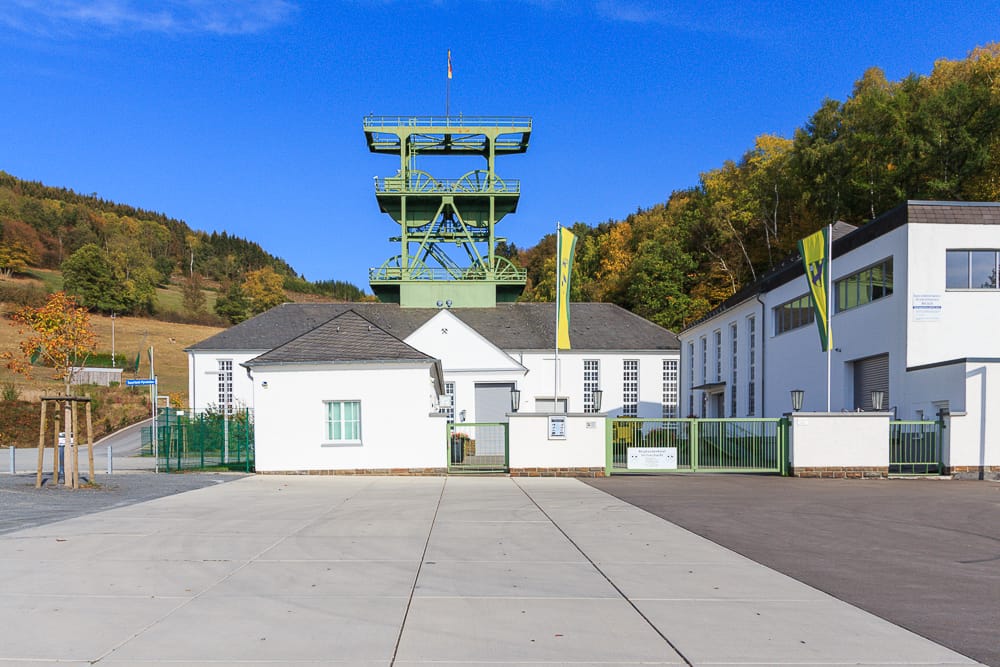 Der Siciliaschacht in Lennestadt eine der Städte im Sauerland