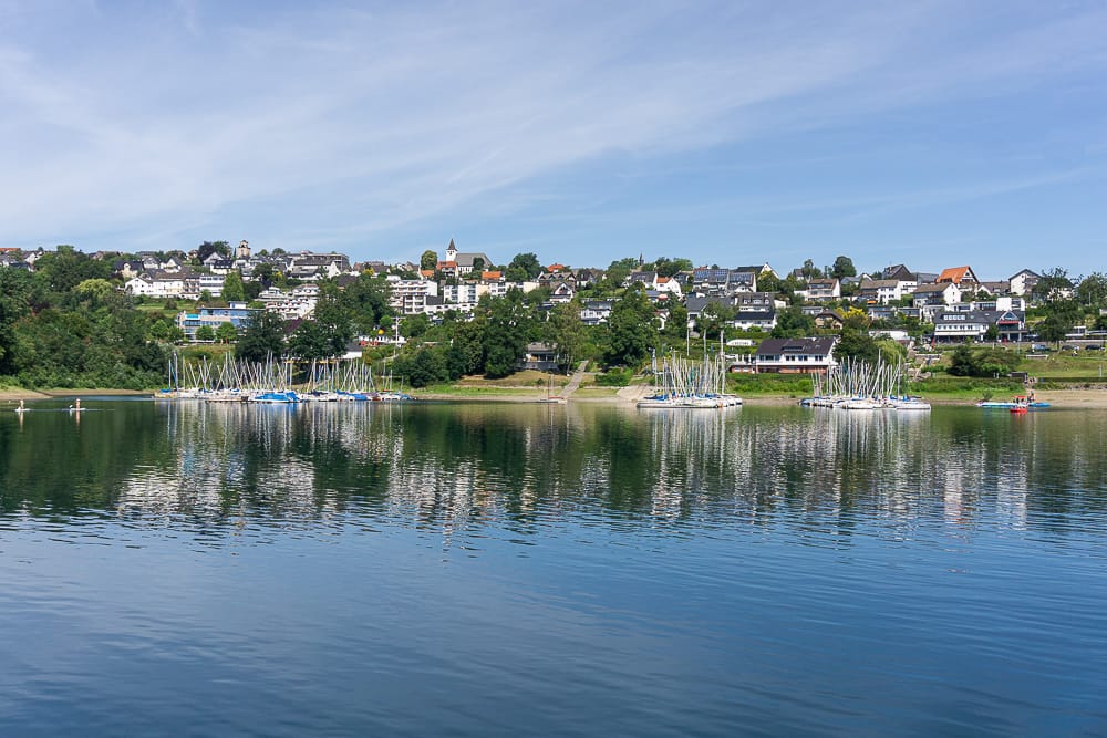 Sorpesee in Sundern eine der Städte im Sauerland