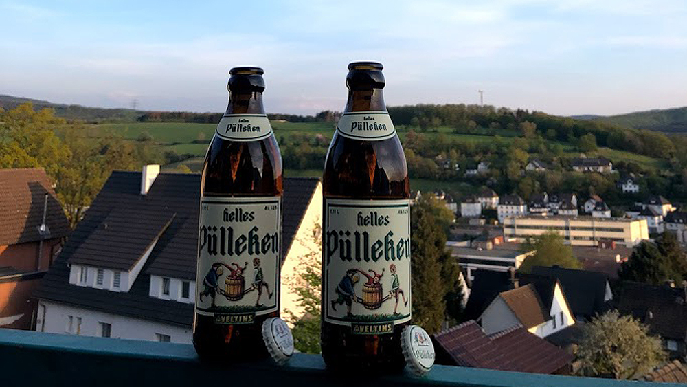 Das Pülleken - ein Bier oder einfache eine kleine Flasche eines der Sauerland Wörter