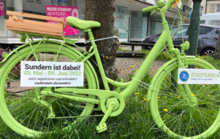 Werbung für das Stadtradeln in Sundern