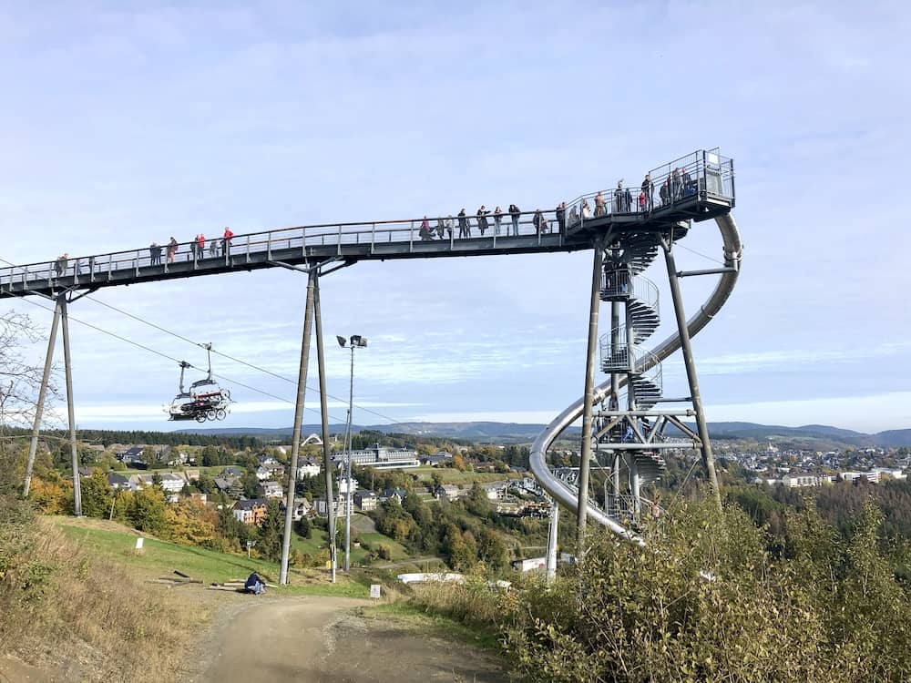 Ausflug zum Erlebnisberg Kappe im Sauerland mit Kindern